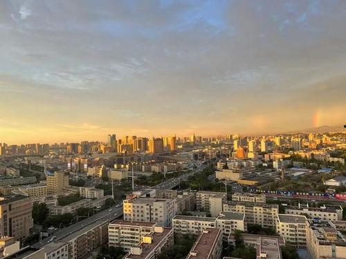 乌鲁木齐的天空,壮美辽阔的西域天际